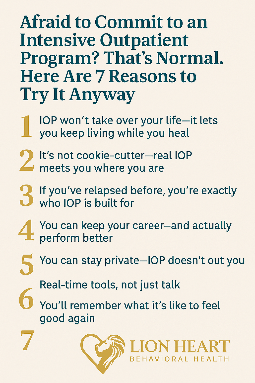 Reasons to Try Intensive Outpatient Anyway